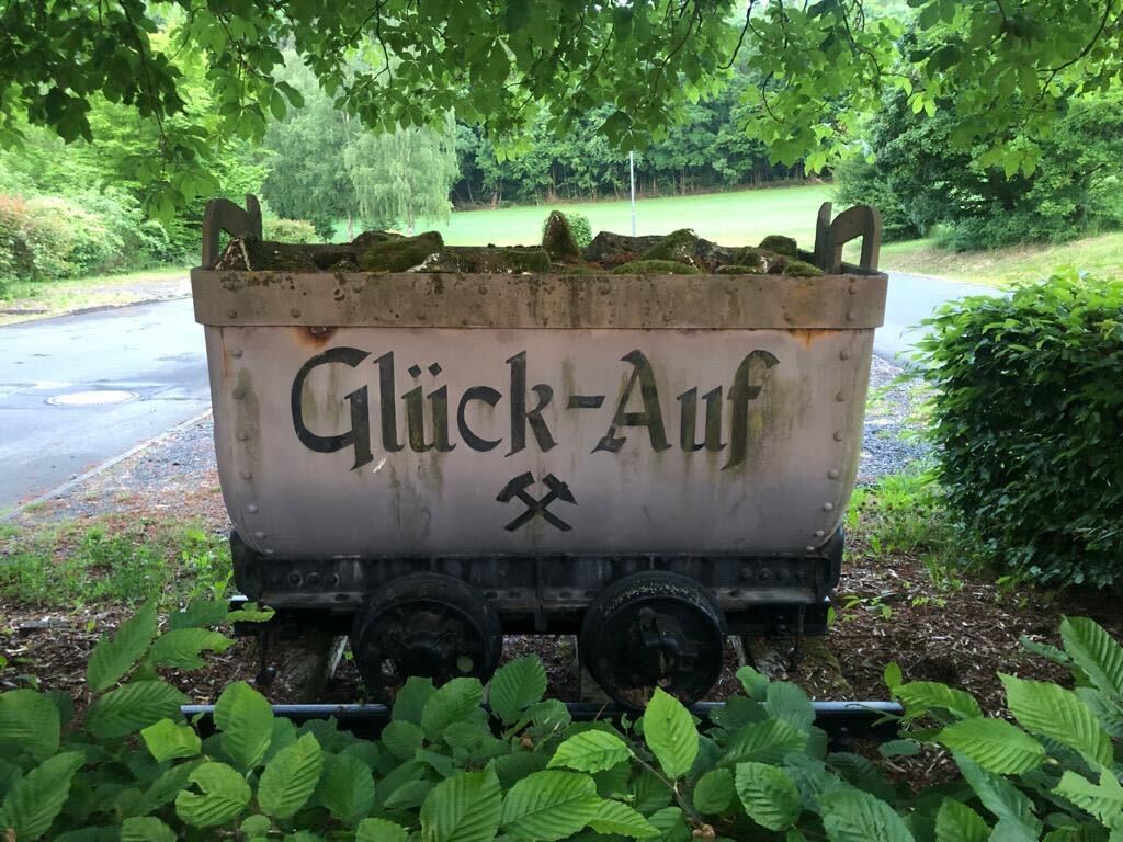 Germany mining slogan