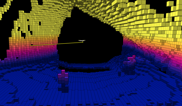 3D map identifying occupied and unoccupied space for robotic autonomy