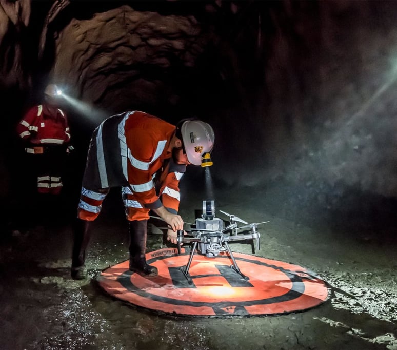 autonomous cavity monitoring system for underground mines