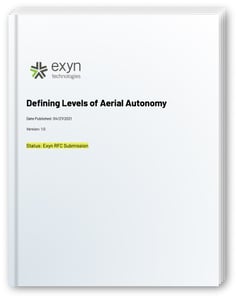 Levels of Aerial Autonomy White Paper Cover