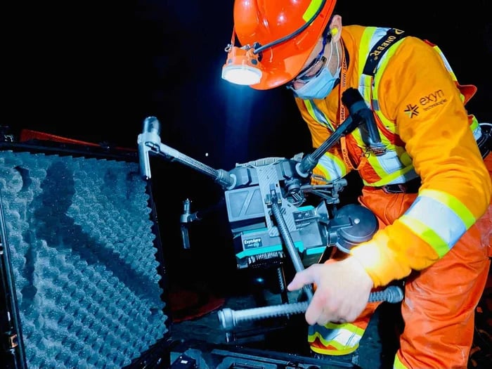 man drone surveying and mapping